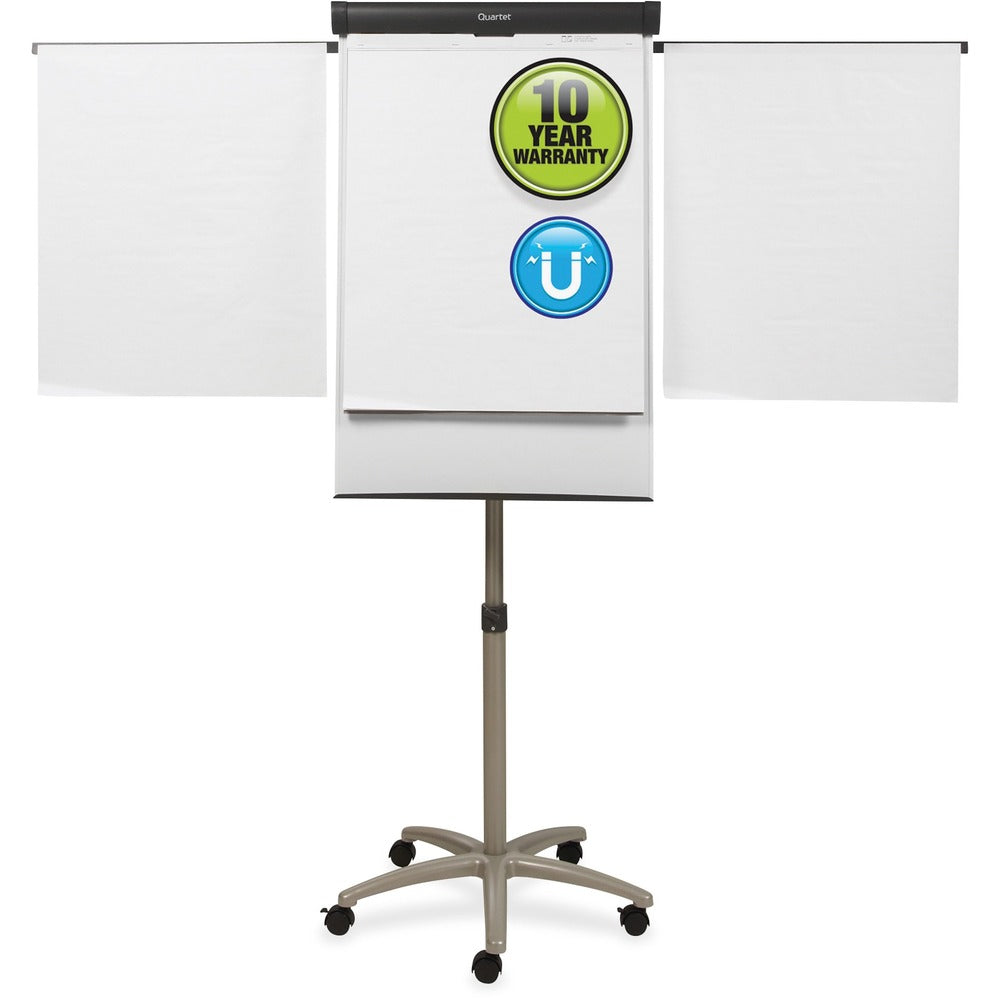 Image of Quartet Mobile Magnetic Easel/Flipchart, 3'x2', GPHT