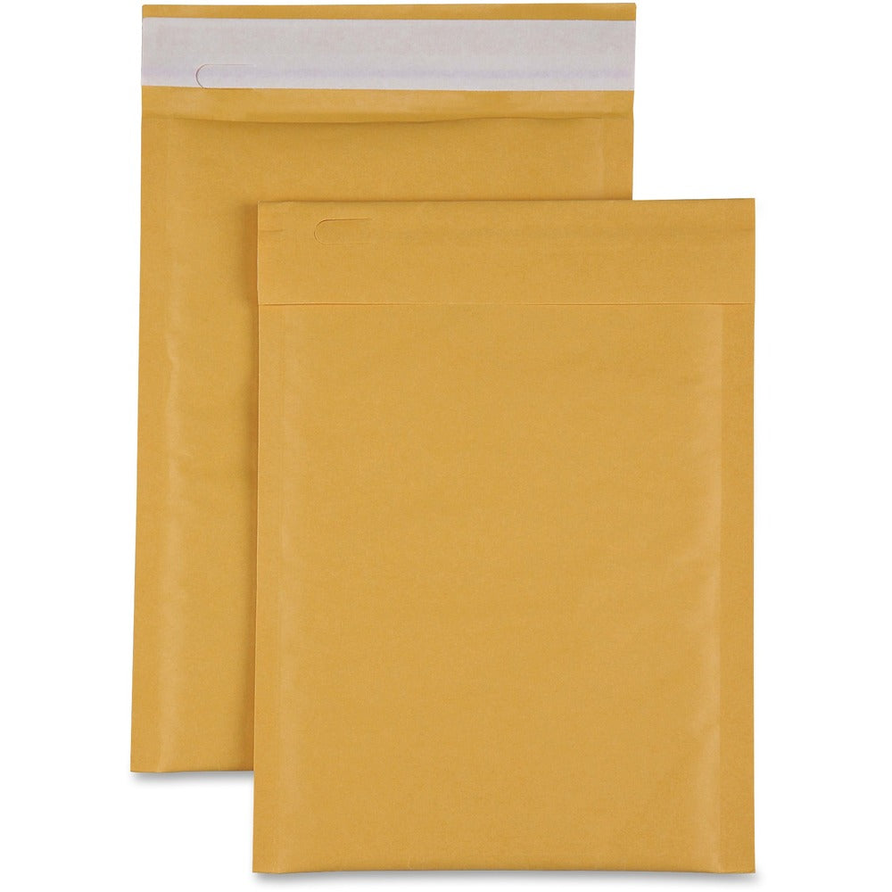 Image of Sparco Cushioned 1 Bubble Mailer, 7-1/2"x12", 100/CT, Kraft