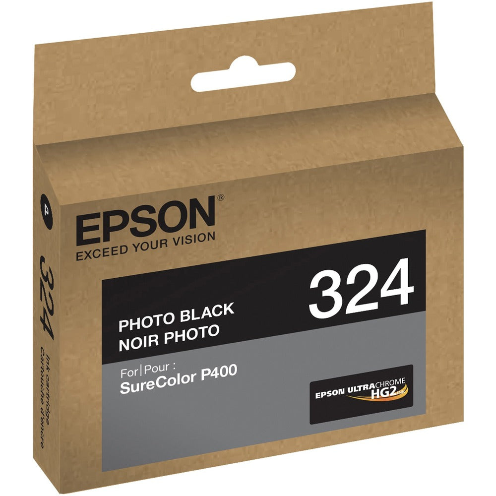 Image of Epson Ink Cartridge, T324, 14 mL, Photo Black