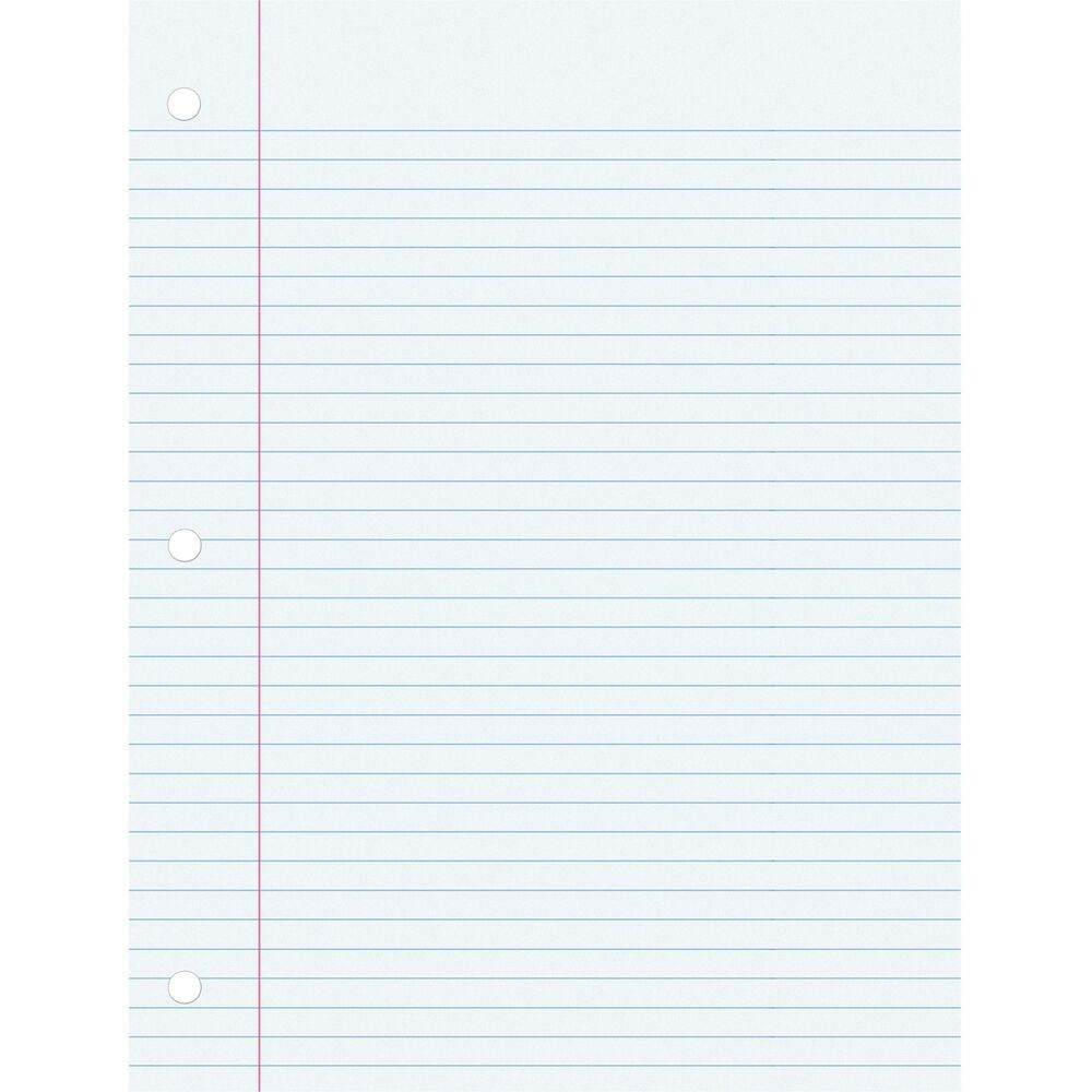Image of Pacon Filler Paper, 9/32"/College-Ruled, 8"x10-1/2", 100SHT/PK, WE