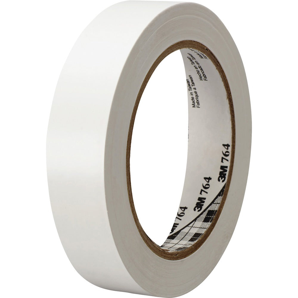 Image of 3M Tape, Vinyl, General Purpose, 1"x36 Yards, White