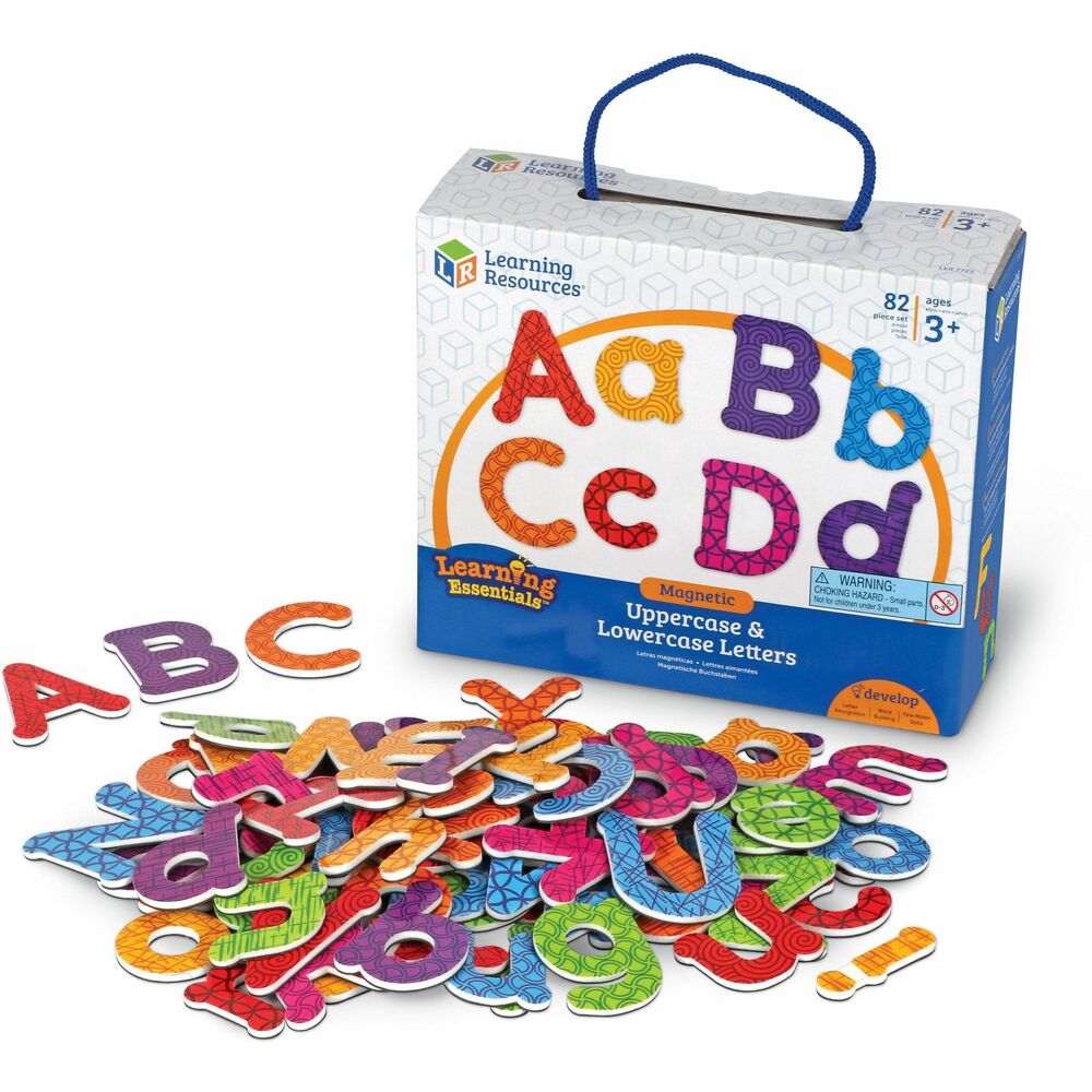 Image of Learning Resources Upper/Lower Magnetic Letters, 82/ST, AST