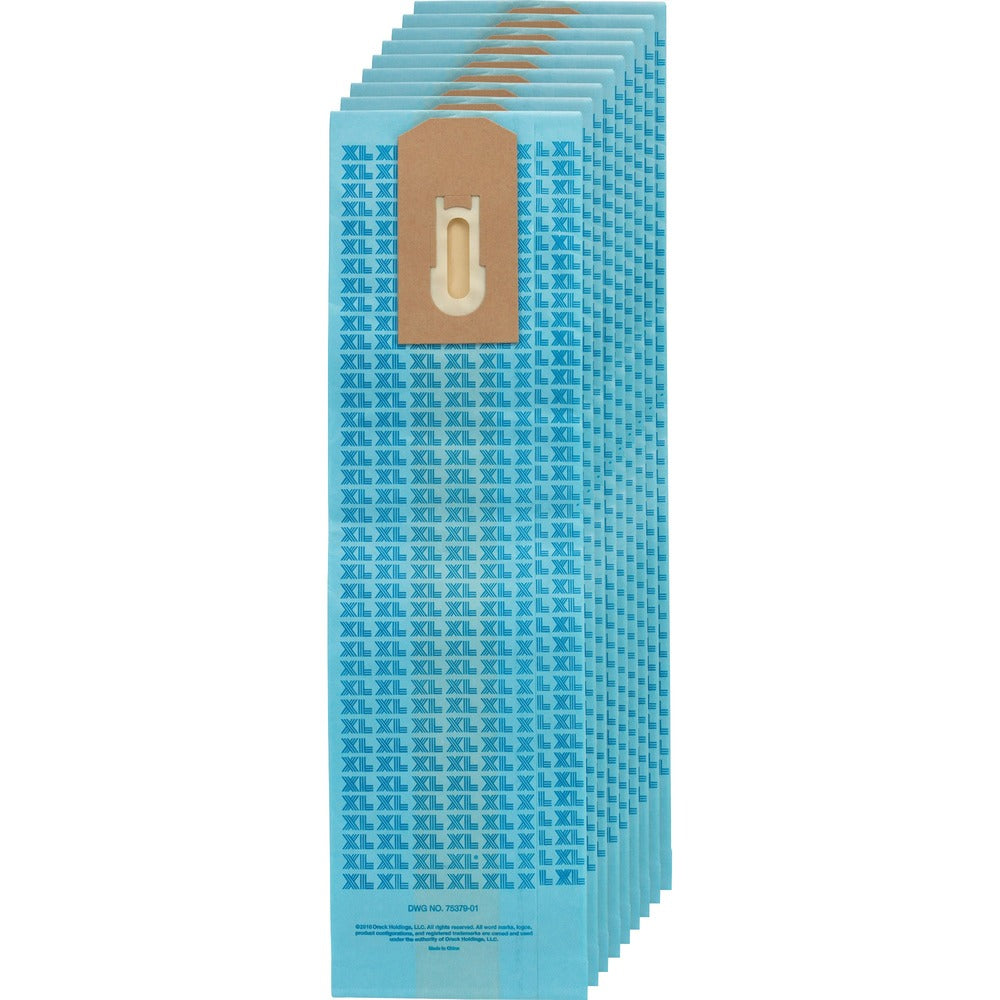 Image of Oreck Commercial Filtration Bags, Antibacterial, f/XL Uprights, 9/PK, BE