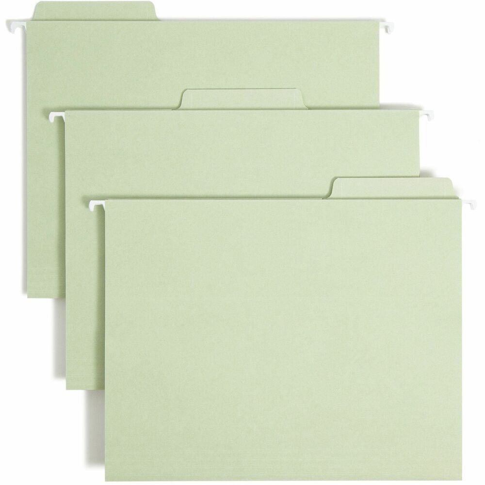 Image of Smead Hanging Fastener Folder, 11pt, 1/3Cut, Ltr, 18/BX, MS