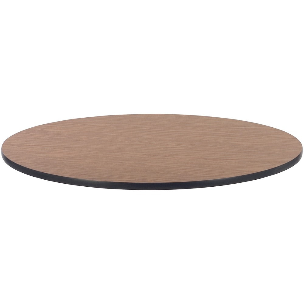 Image of Lorell Tabletop, Round, Laminate, 48" Diameter, Medium Oak