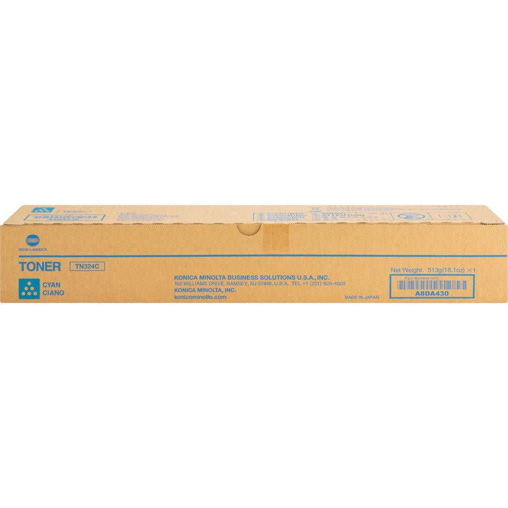 Image of Konica Minolta Toner Cartridge, Bizhub C258, 26000 Yield, CYN