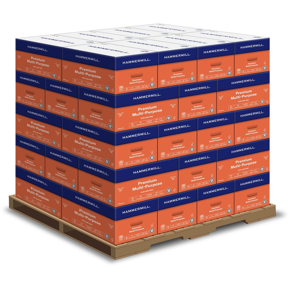 Image of Hammermill Multipurpose Paper,GE 97, 20lb., 8-1/2"x11",500/RM,400/PL,WE