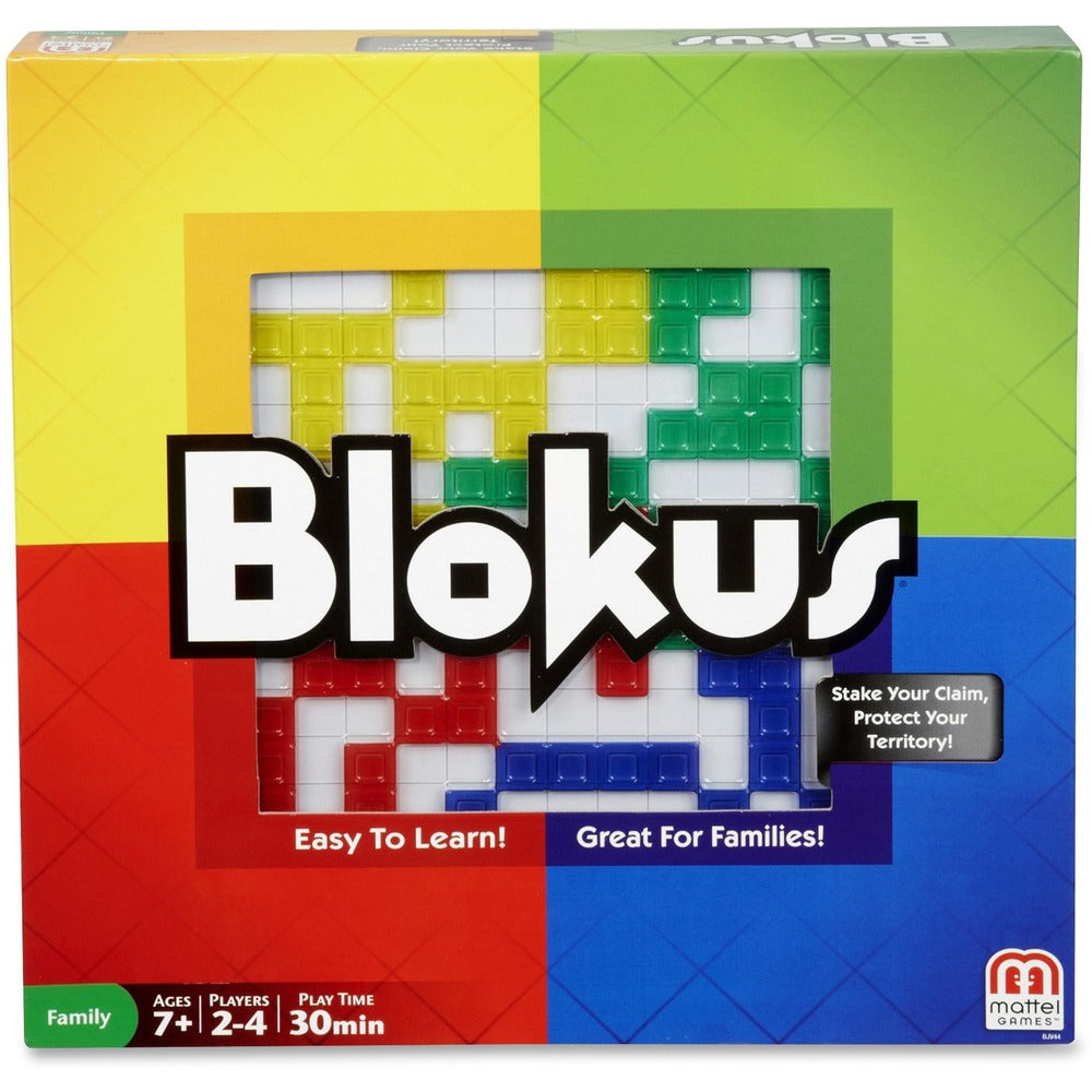 Image of Mattel, Inc. Mattel Blokus Game, Ages 7 And Up, Ast