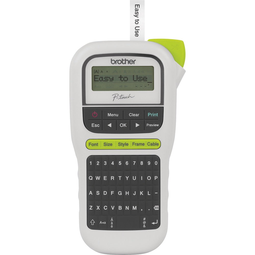Image of Brother Handheld Labelmaker, Portable, Black/White