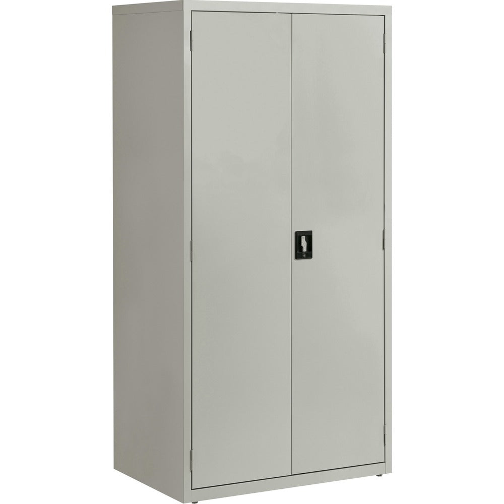 Image of Lorell Storage Cabinet, 24"x36"x72', Light Gray