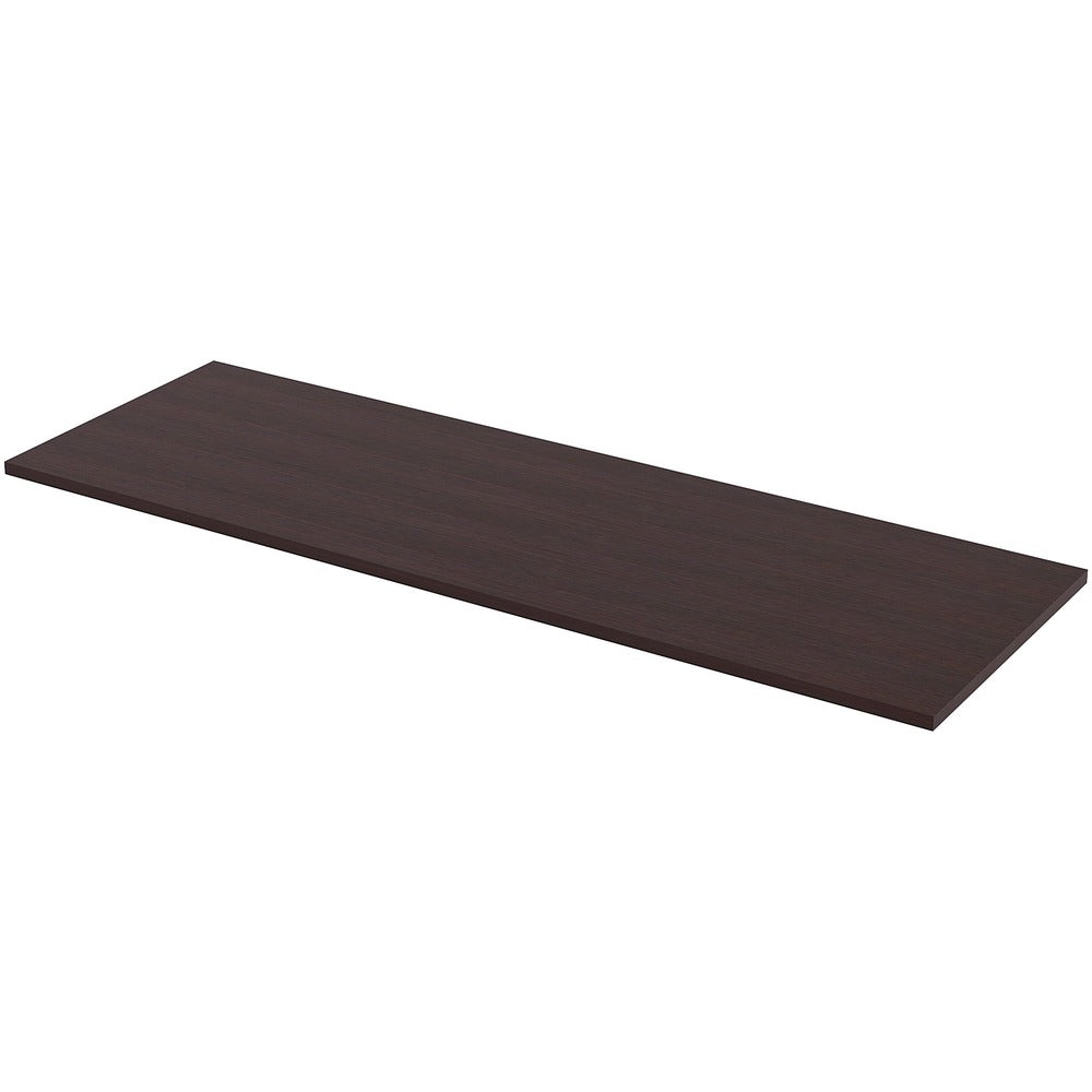 Image of Lorell Height Adj Tabletop, 24"x72", Espresso