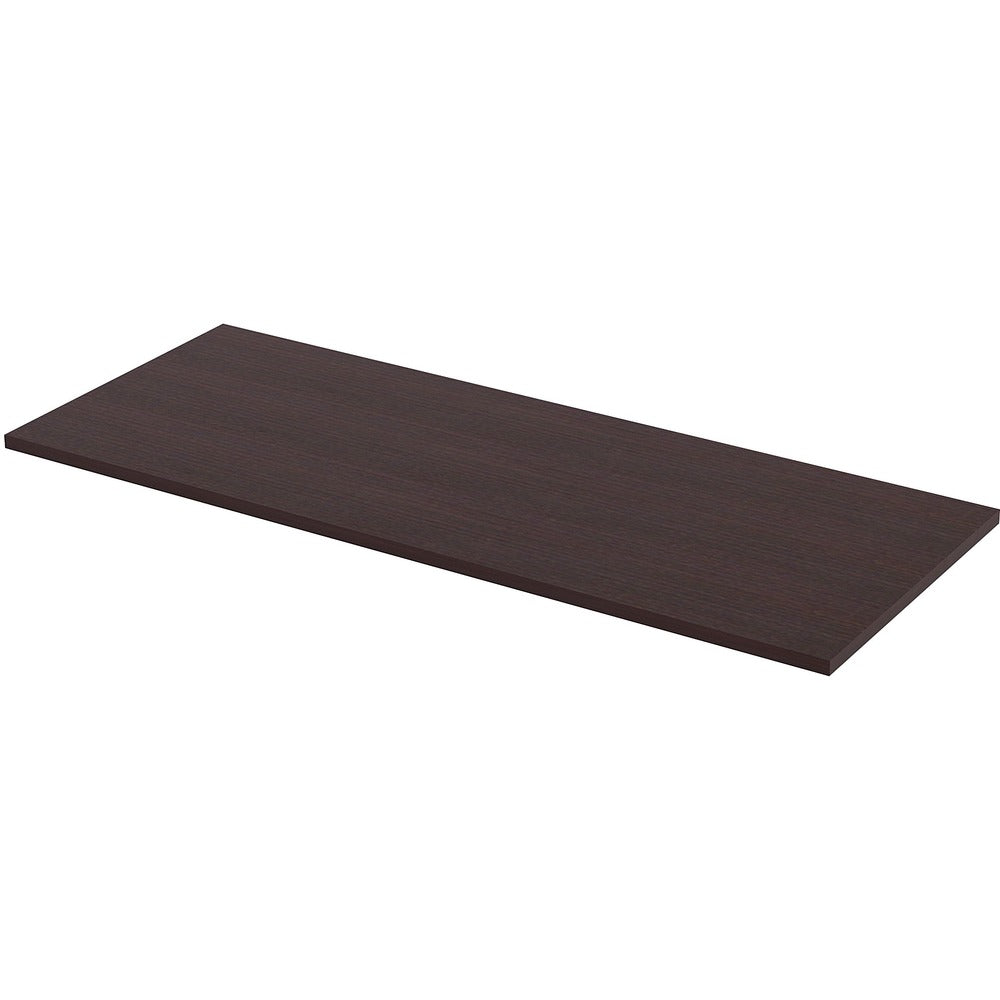 Image of Lorell Height Adj Tabletop, 24"x60", Espresso