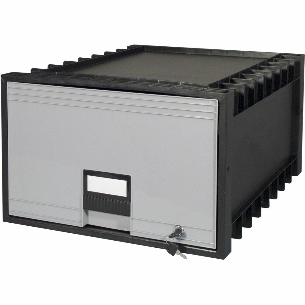 Image of Storex Industries Corporation Archive Drawer, Legal, 18-1/4"x24-3/4"x11-1/2", BKGY