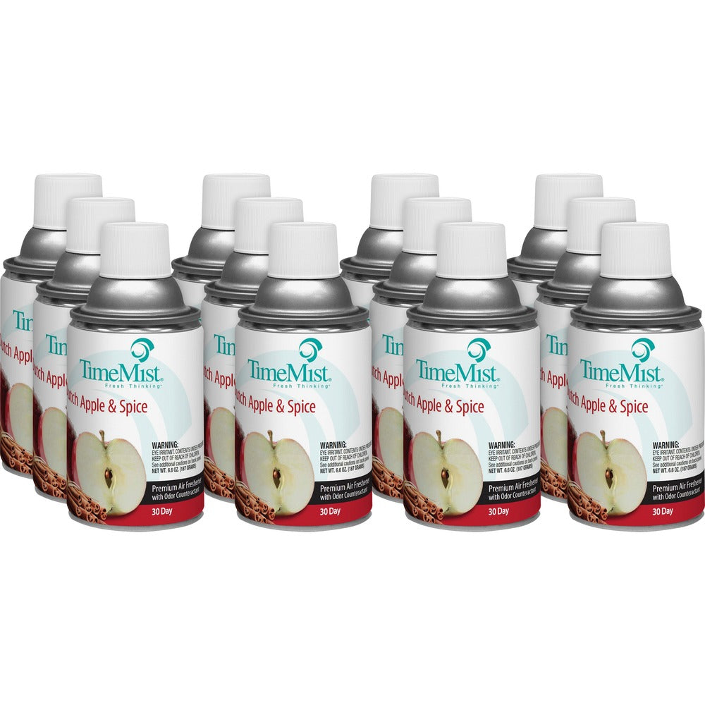 Image of Amrep, Inc Fragrance Refill, f/Metered Disp, 6.6oz, 12/CT, Apple/Spice