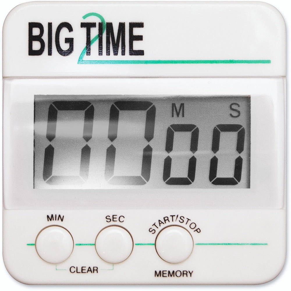 Image of Ashley Productions, Inc. Magnetic Digital Timer, Black/White