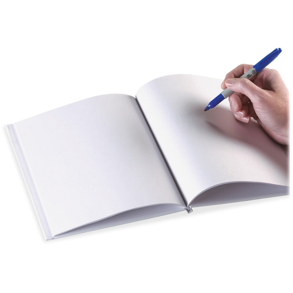 Image of Ashley Productions, Inc. Hardcover Blank Book, 8-1/2"x11", 28Pgs, White