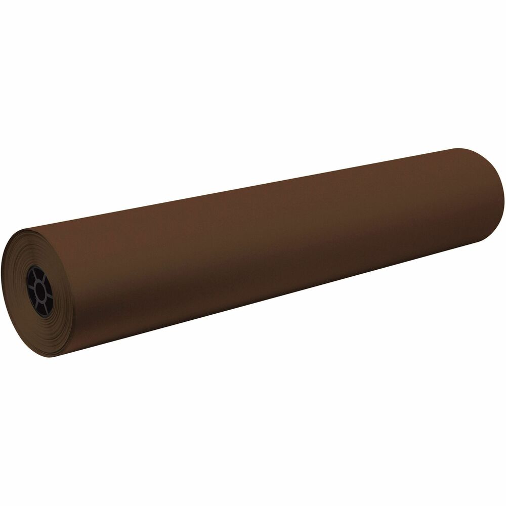 Image of Pacon Art Roll, Paper, Flame-Retardant, 36"x1000', Dark Brown