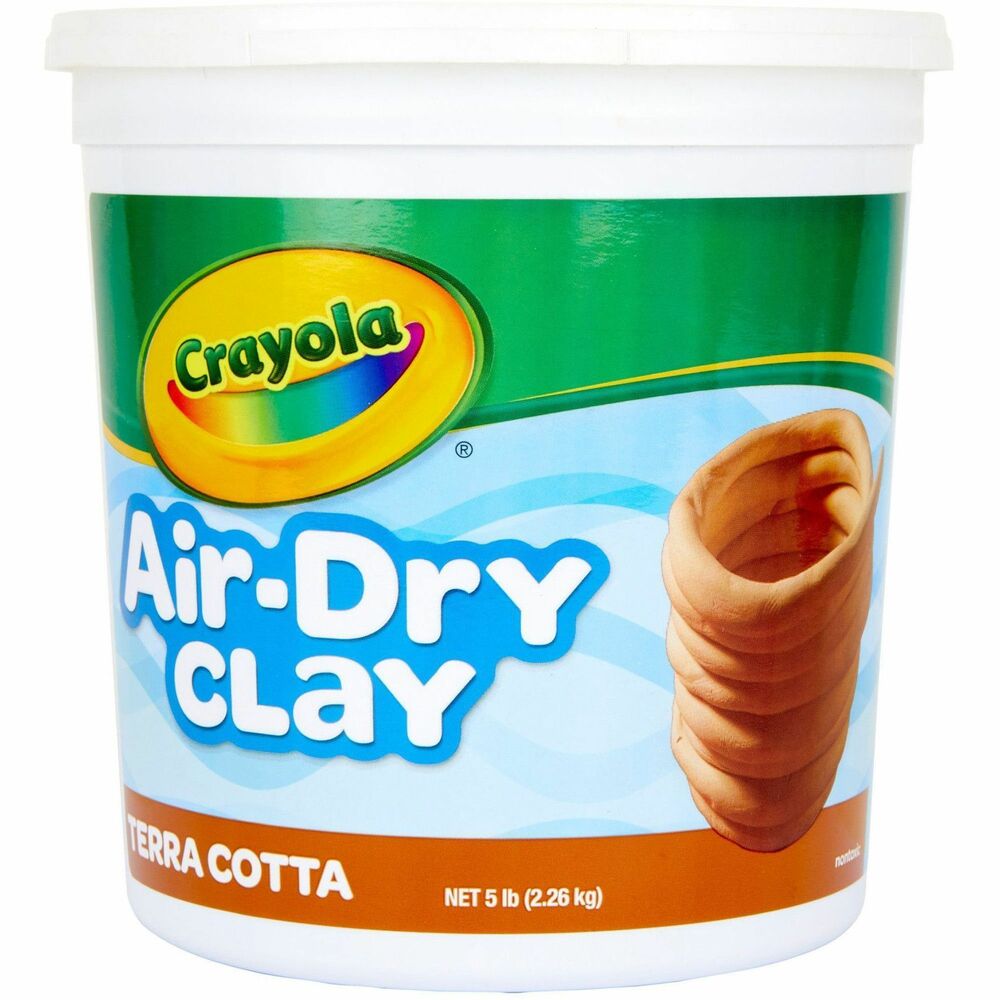 Image of Crayola Air Dry Clay, 5lb, Terra Cotta