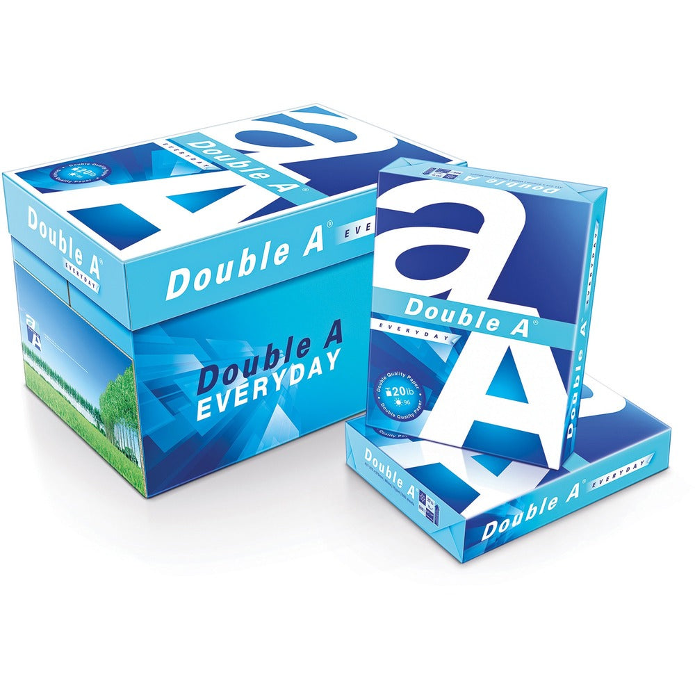 Image of Double A Copy Paper,Legal-Size,8-1/2"Wx14"Lx2-1/2"H,500/RM,10RM/CT,WE