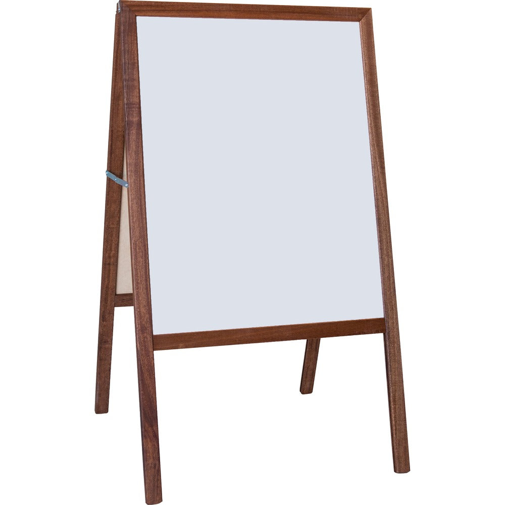 Image of Flipside Products Signage Easel, Dry-Erase/Chalkboard, 24"Wx42"H, Multi