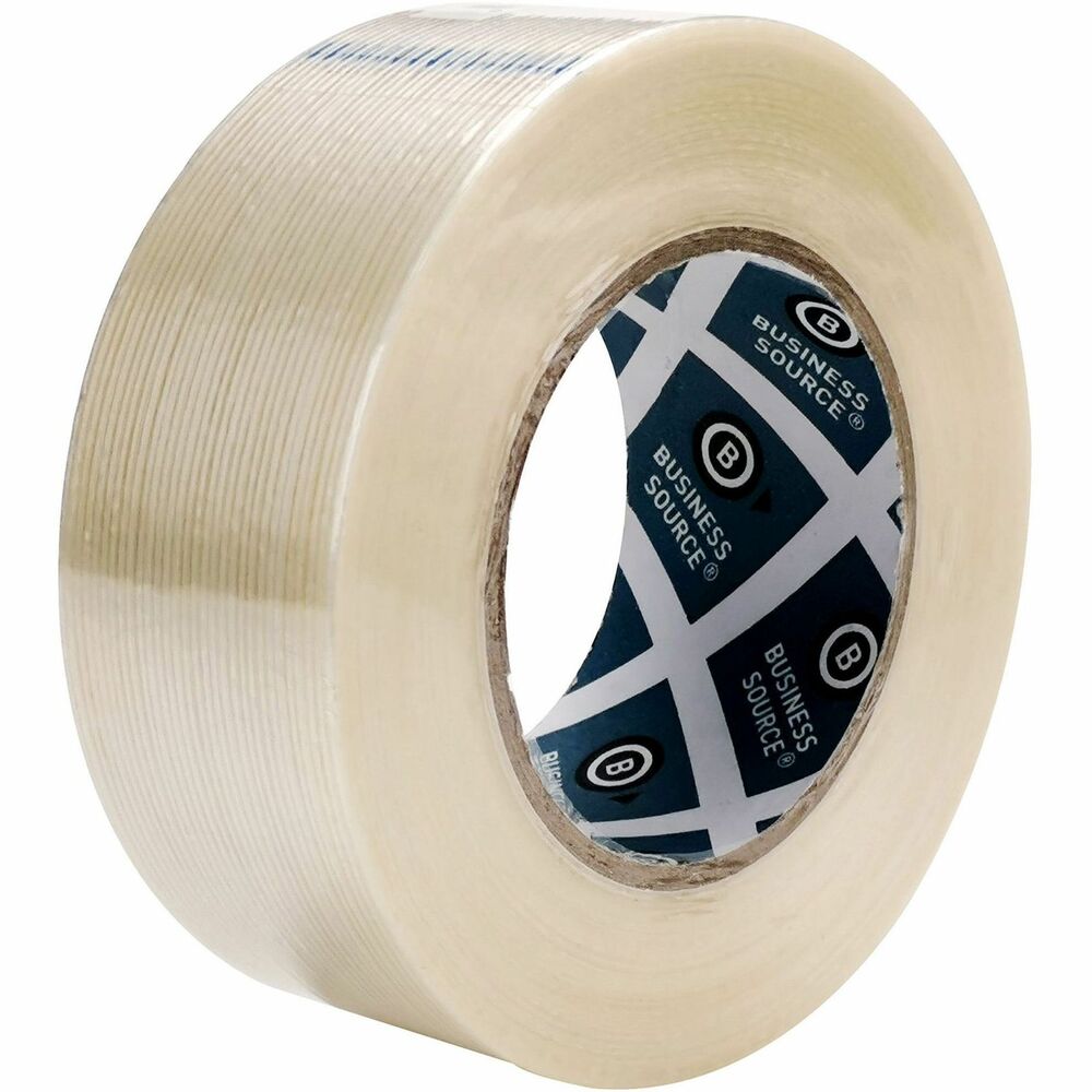 Image of Business Source Filament Tape, 180 lb Tensile, 3" Core, 2"x60 Yards