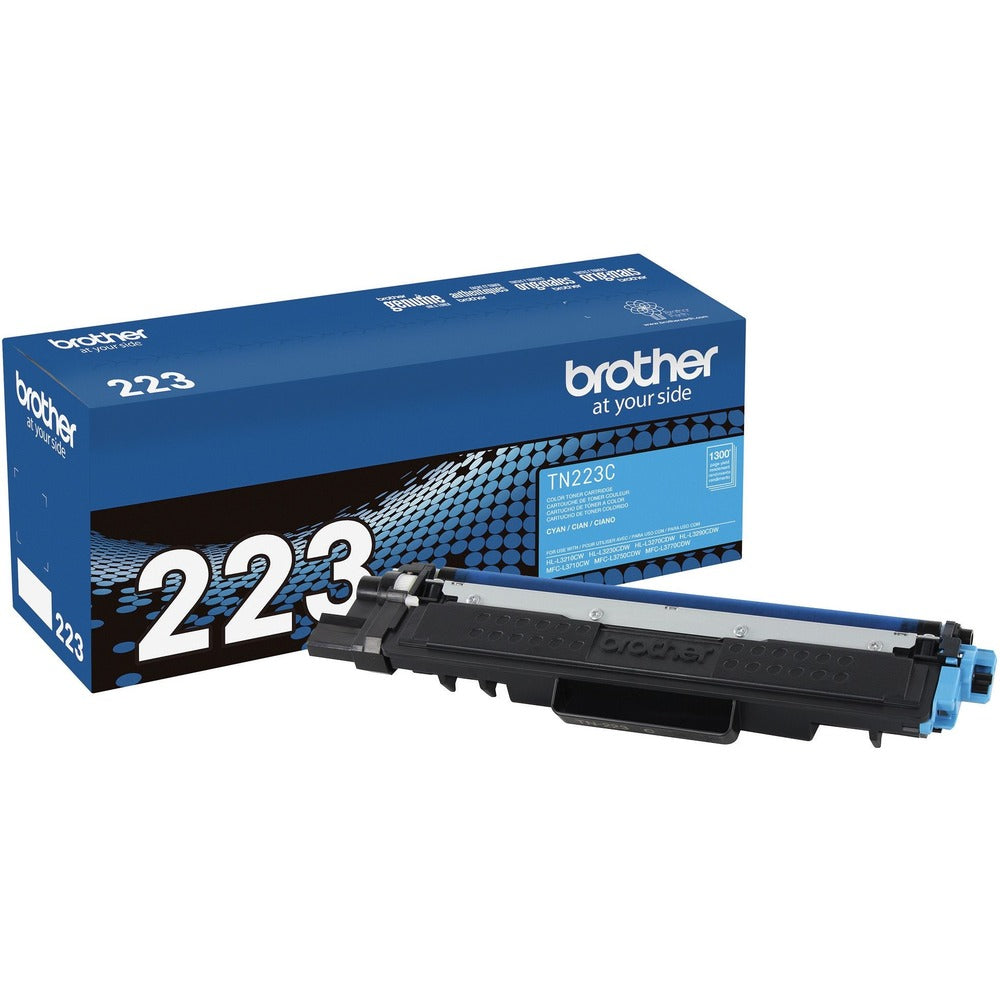 Image of Brother Toner Cartridge, 1300 Page Yield, CY