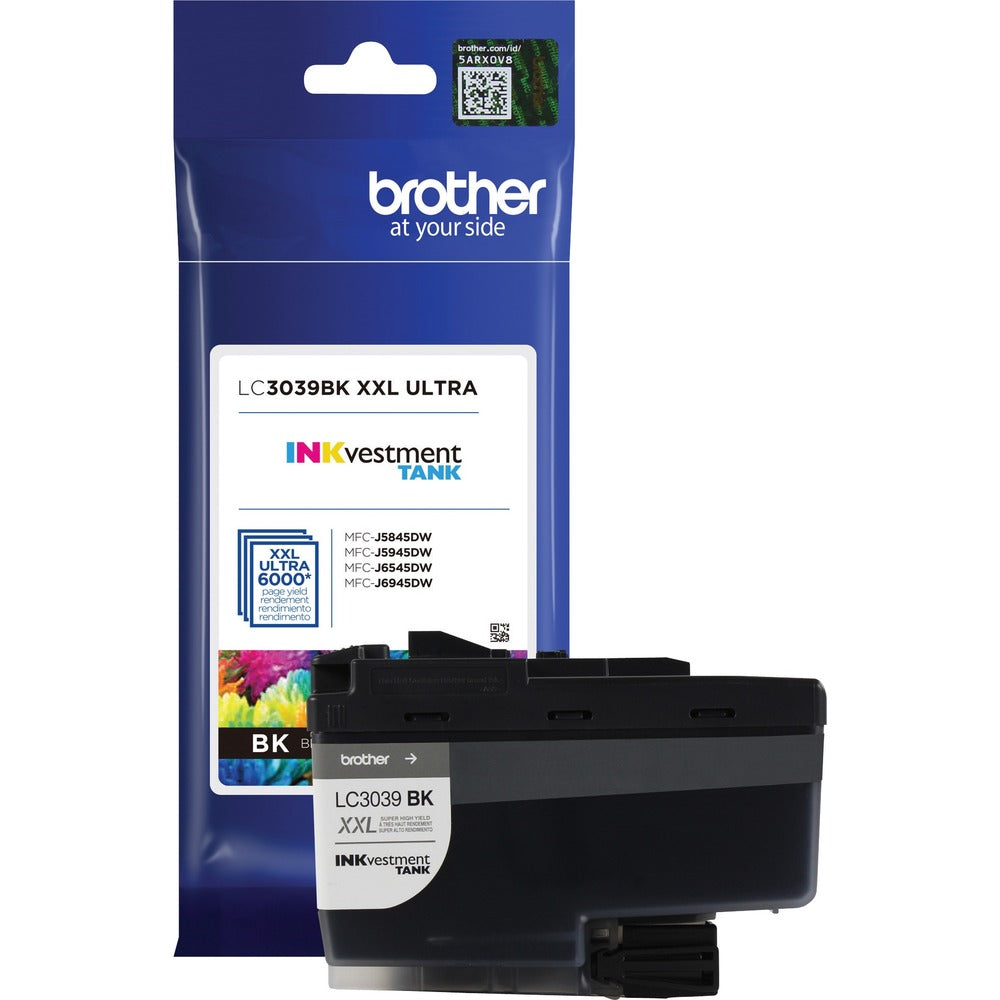 Image of Brother INKvestment Cartridge, MFC-J5845DW, 6000 Page Yield, BK