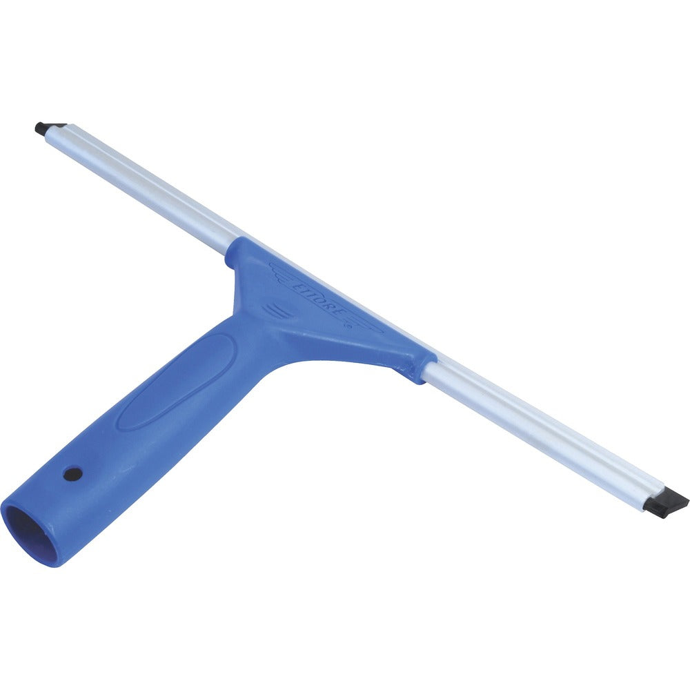 Image of Ettore Products Squeegee, All-Purpose, Tapered Handle, 10"W, Blue