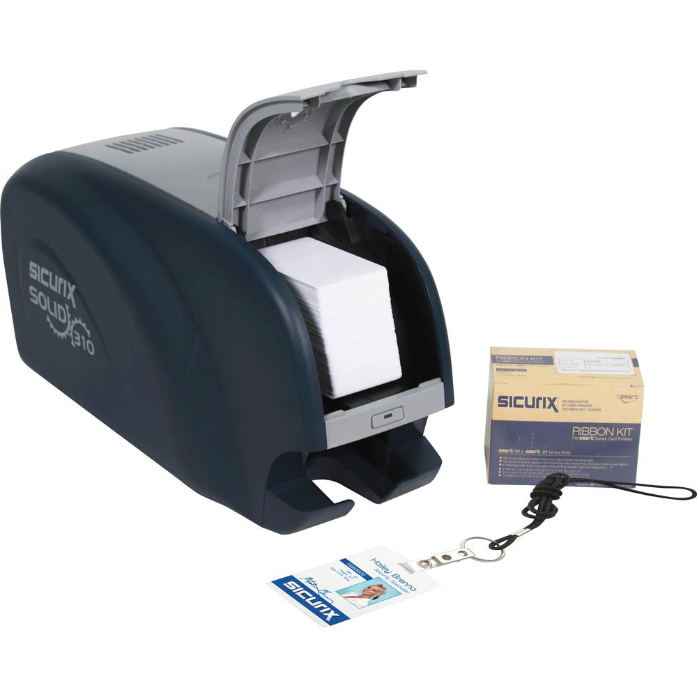 Image of Sicurix Printer Kit, Single-Sided, 11"Wx19"Lx12"H, Blue/Gray