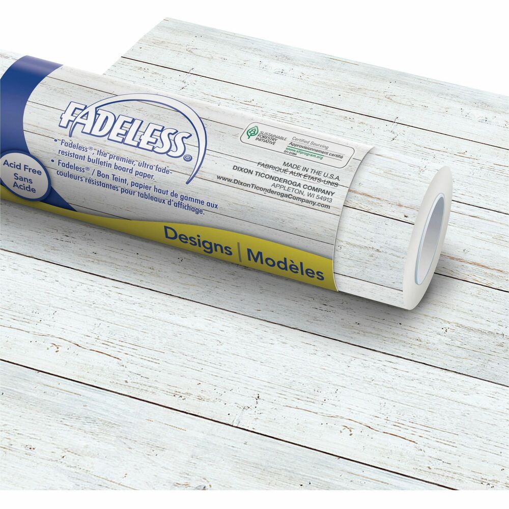 Image of Pacon Art Paper, Fade-Resistant, 600"Lx48"H, WE Shiplap