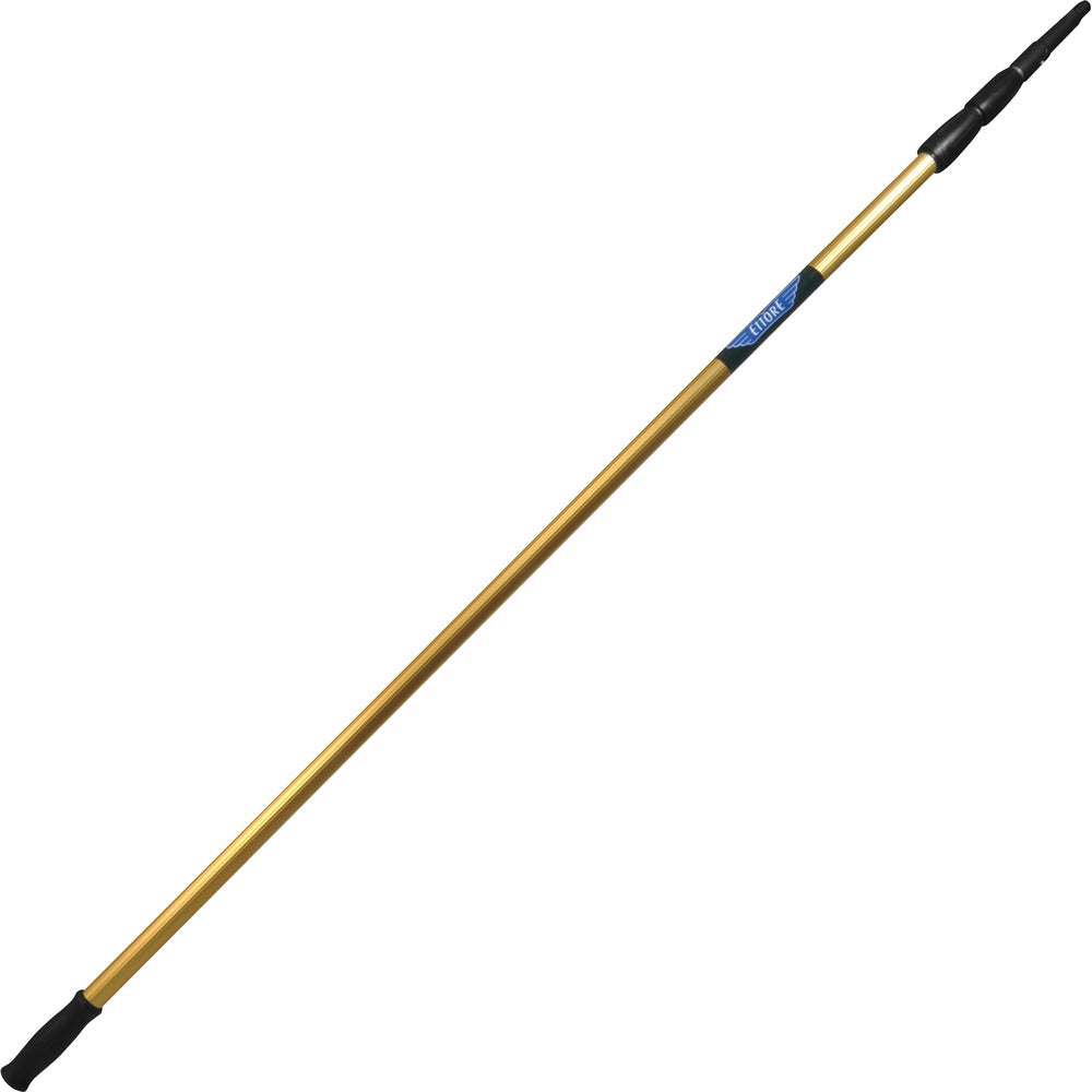 Image of Ettore Products Extension Pole, 3-Section, 1-7/10"x1-7/10"x83", GD/BK