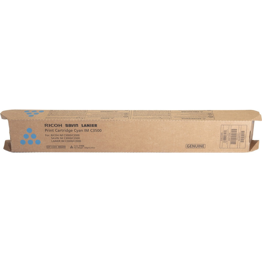 Image of Ricoh Office Products Toner Cartridge, 3000/3500, 19,000 Yield, CYN