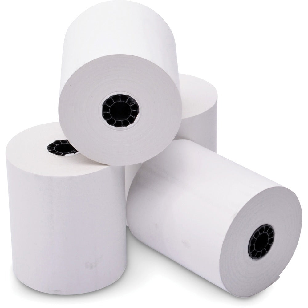 Image of Iconex LLC Paper Rolls, Thermal, f/POS, 3-1/8"x220', 50/CT, White