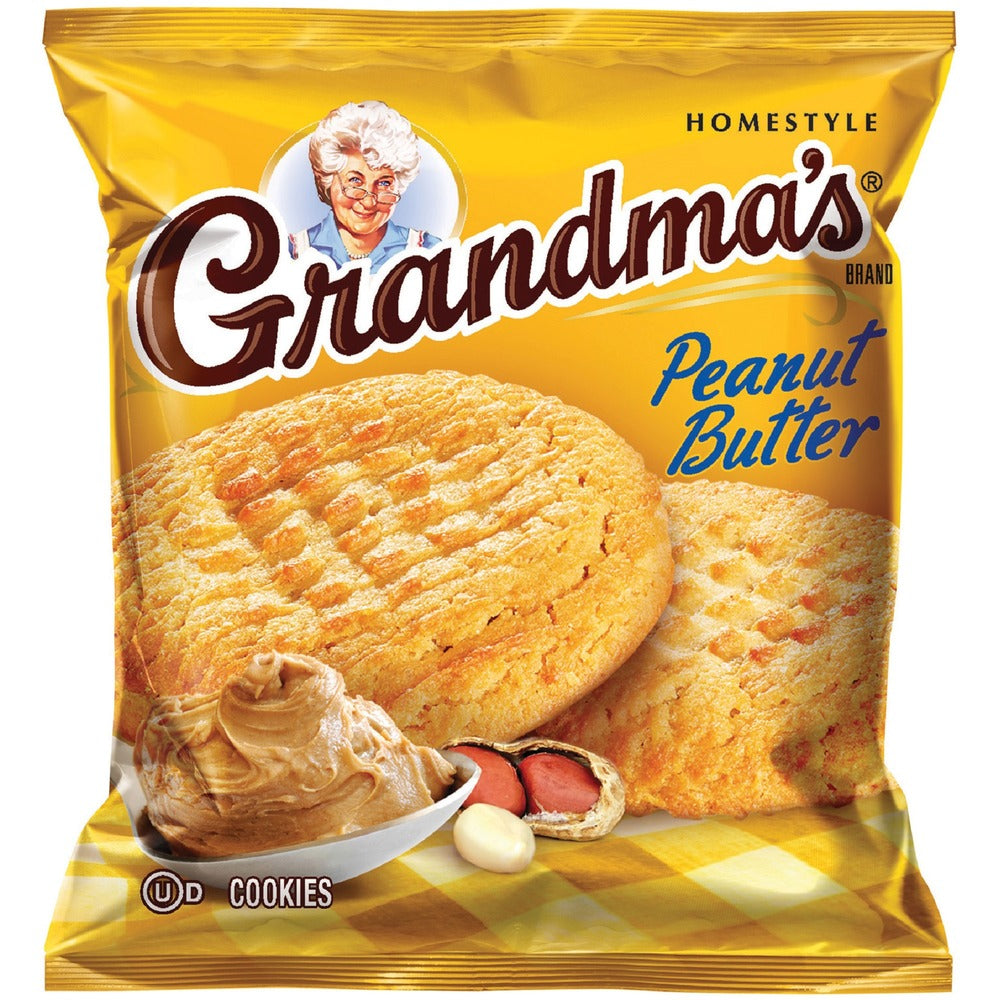 Image of Quaker Foods Cookies, Peanut Butter, 2.88 oz, 60/CT, Yellow