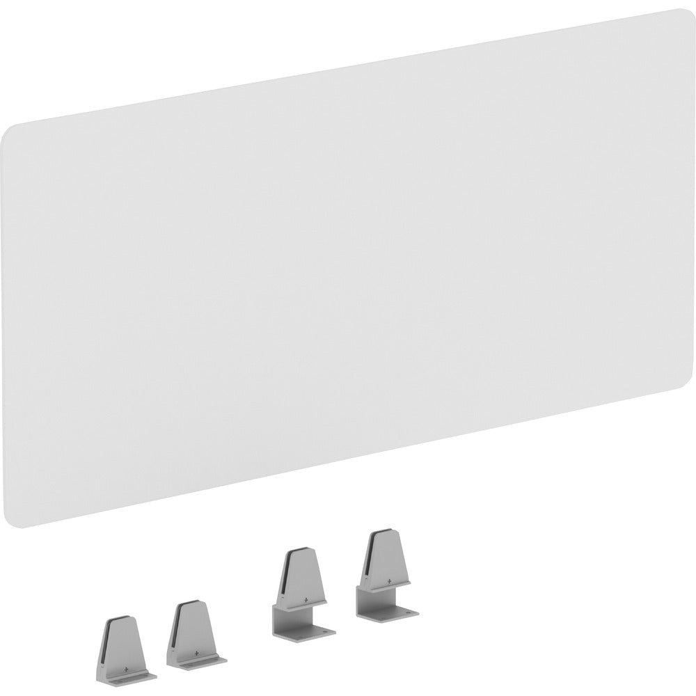 Image of Lorell Modesty Panel, Fortress Desk, Acrylic, 36"x15-3/4", CL