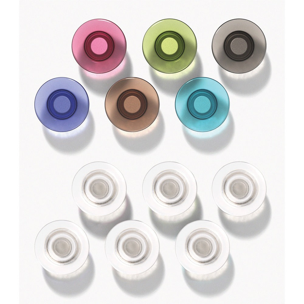 Image of Quartet Magnet, Rare Earth, 1/2" Diameter, 12/PK, Assorted