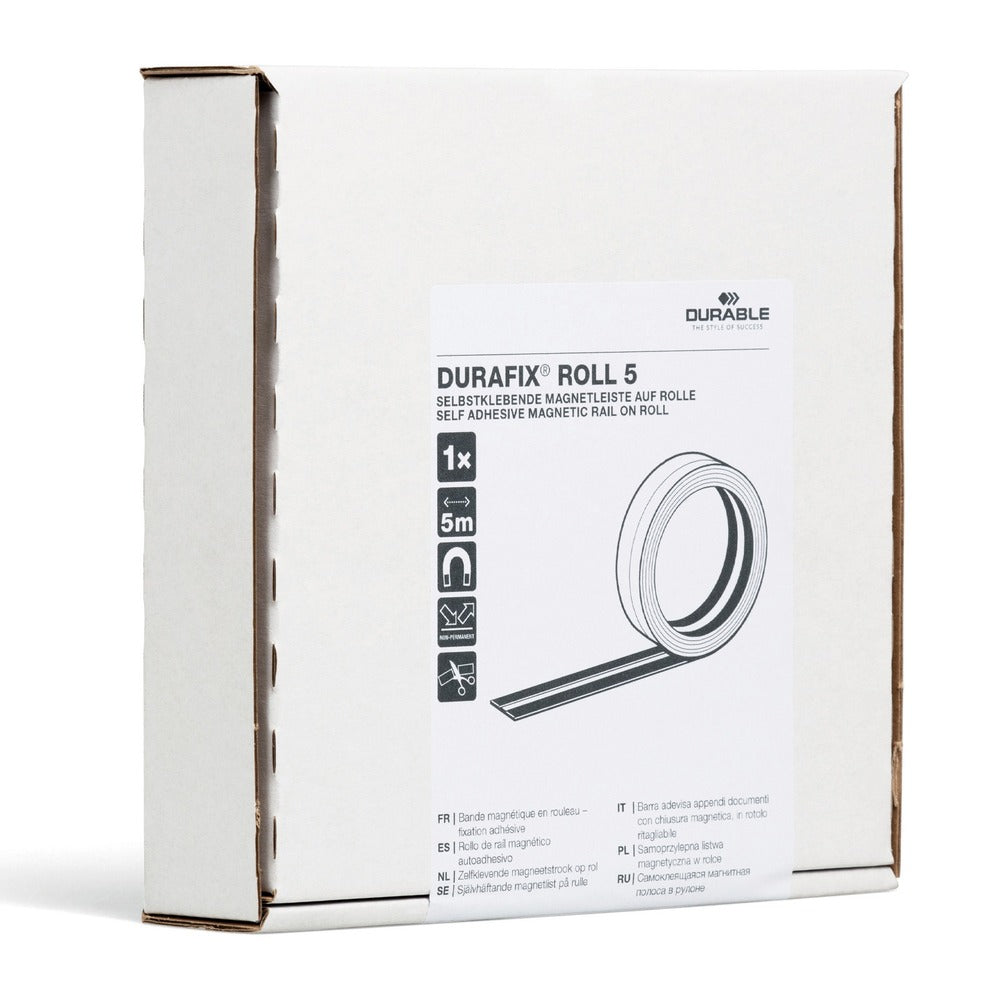Image of Durable Office Products Roll, Magstrip, 16-1/2"Wx5/8"H, Black