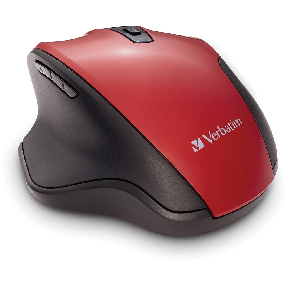 Image of Verbatim Mouse, Blue LED, Wireless, Silent, Red
