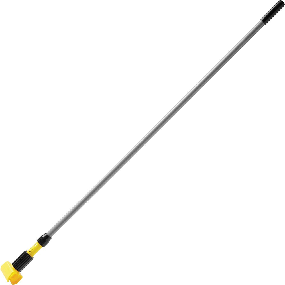 Image of Rubbermaid Commercial Products Handle,f/Wet Mops,Clamp Style,Fiberglass,60",12/CT,YW/GY