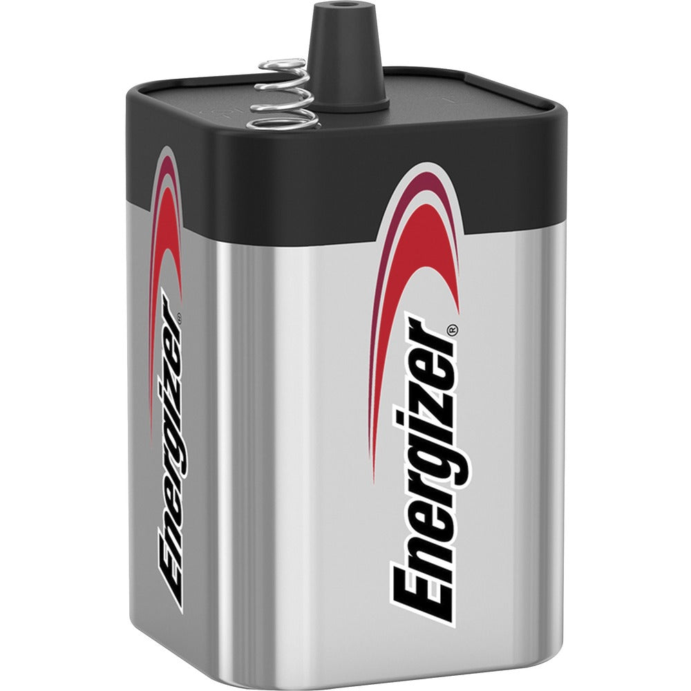 Image of Eveready Battery Co Inc Battery, Lantern, 6 Volt, Energizer, Alkaline, 6/CT, Silver