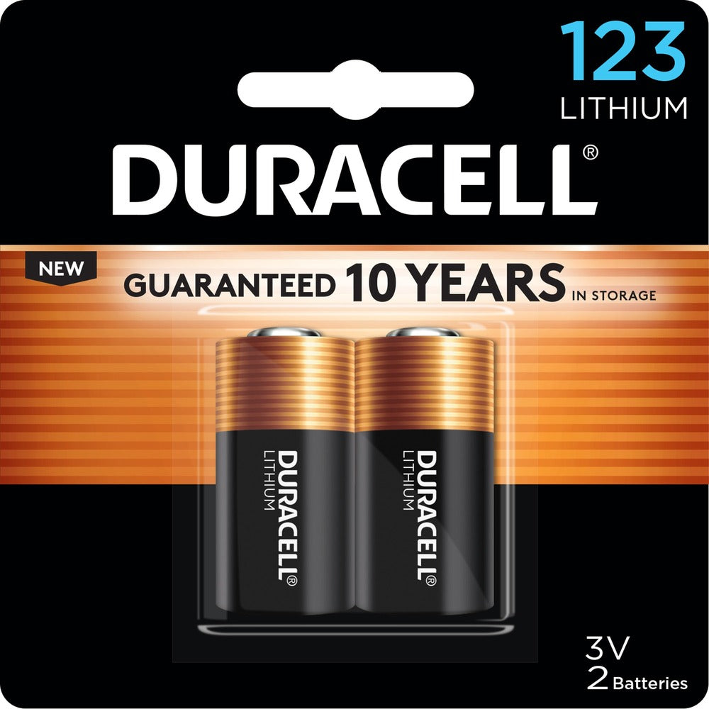 Image of Duracell U.S.A. Photo Batteries, Lithium, 3 Volt, 72/CT, Black/Gold