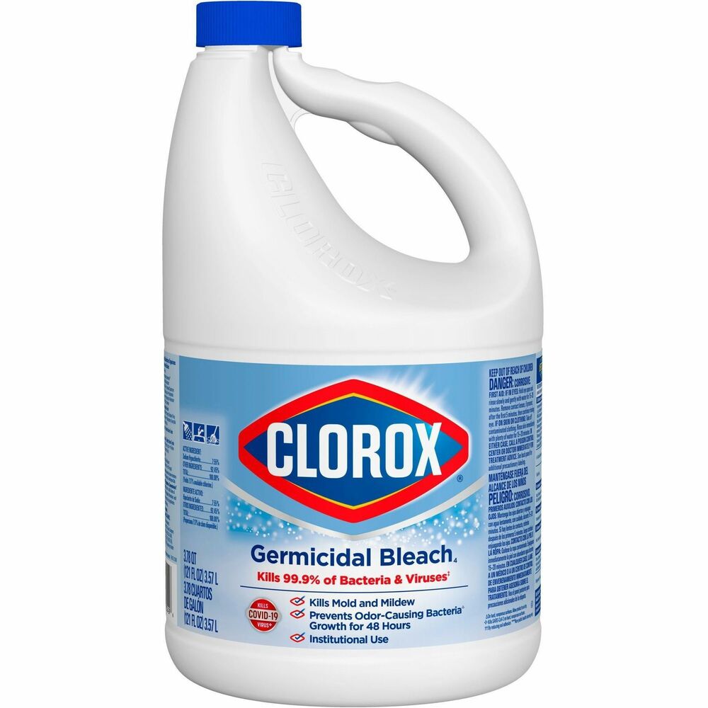 Image of Clorox Company Bleach, Liquid, Germicidal, Conc, 121 fl oz, Clear