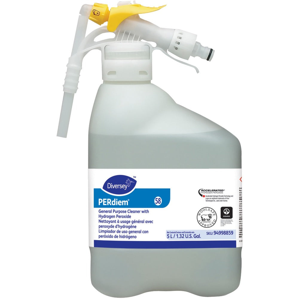 Image of Diversey Care Cleaner, General Purpose, Hyd Per, 1.32 Gallon, Clear