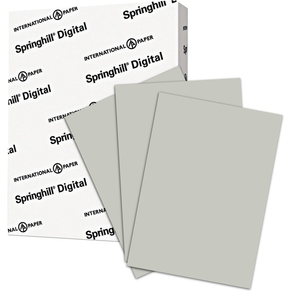 Image of Springhill Paper Paper, 110 lb, 8-1/2"Wx11"H, 250 SH/PK, Gray