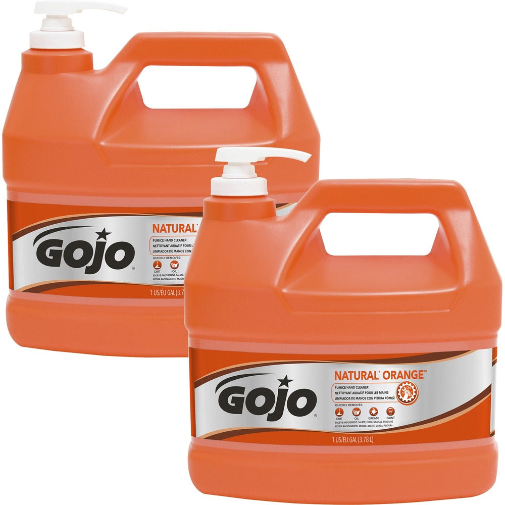 Image of Gojo Hand Cleaner, w/Pumice Particles/Lotion, Citrus, 1 Gal, 2/CT