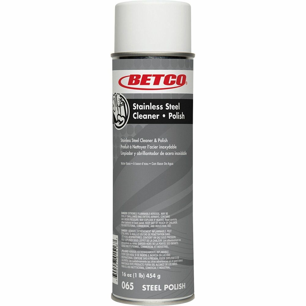 Image of Betco Corporation Cleaner/Polisher, Foam, RTU, 16oz Net Weight, White
