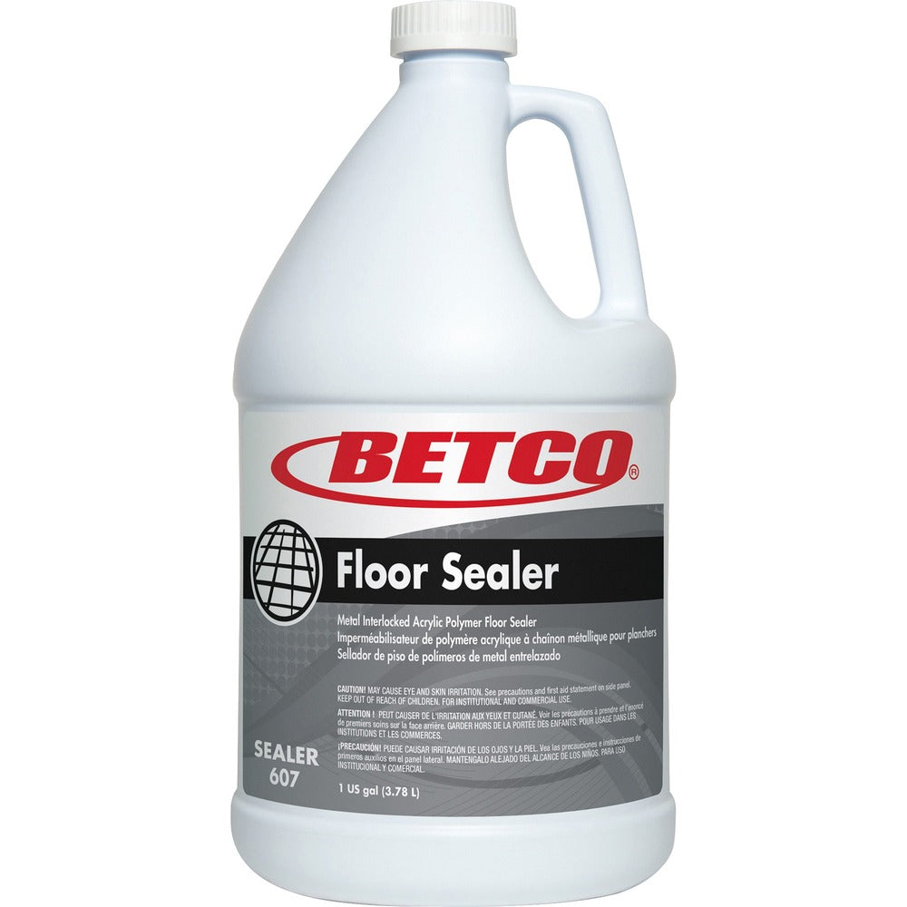 Image of Betco Corporation Floor Sealer,Acrylic Polymer,High Gloss,1 Gal,Clear