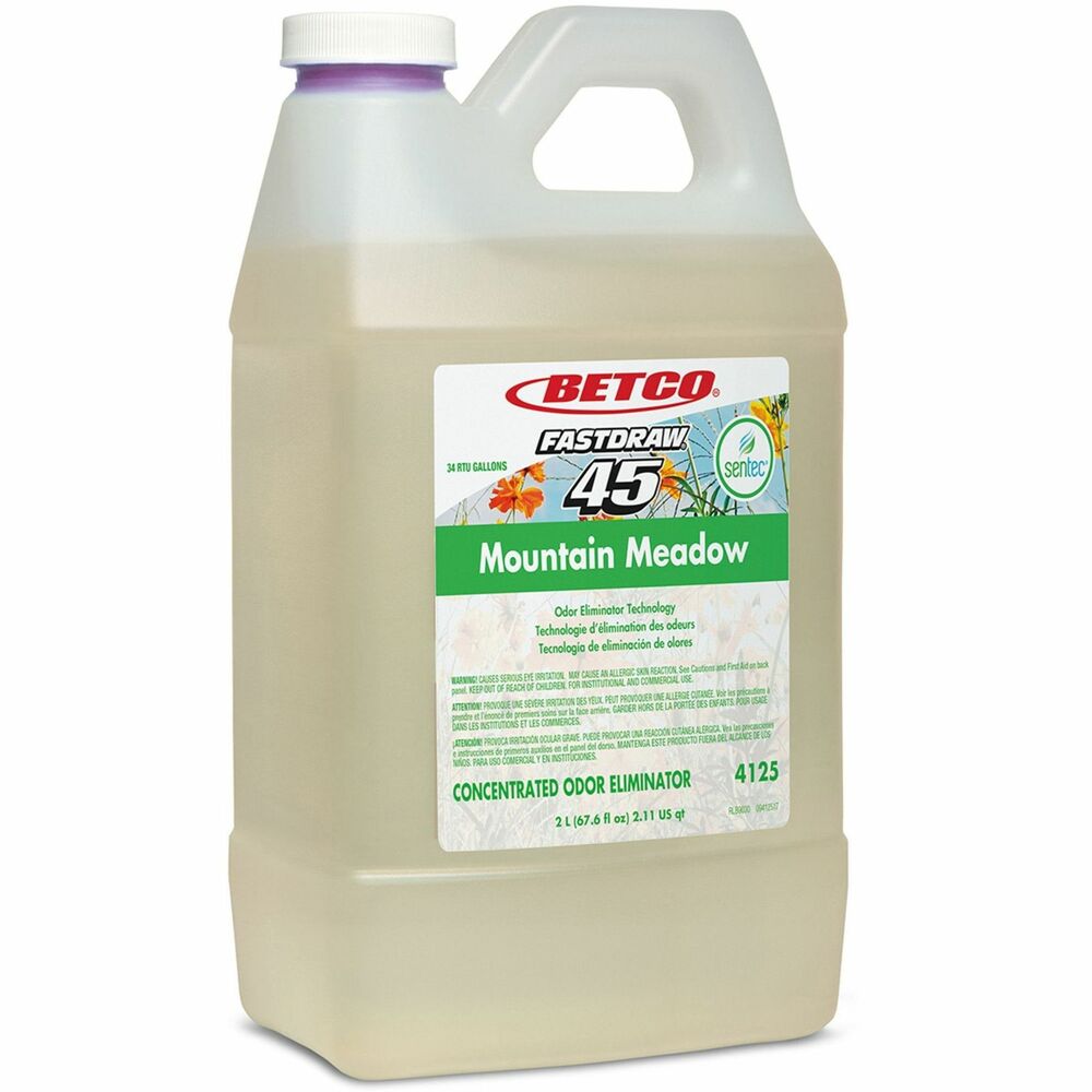 Image of Betco Corporation Air Freshener,Sentec,Conc,FastDraw 46,2L,2/CT,Amber
