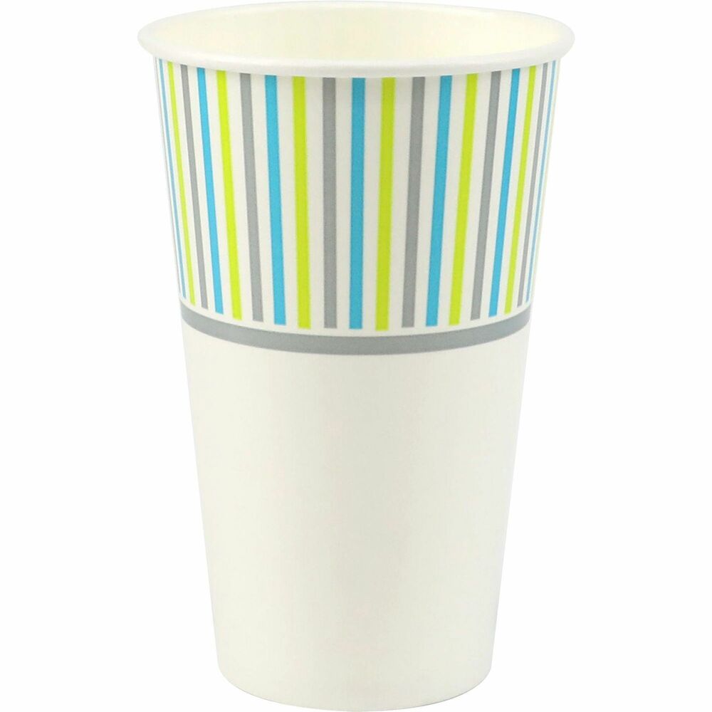 Image of Genuine Joe Paper Cup, Cold, 16 oz, 50/PK, White