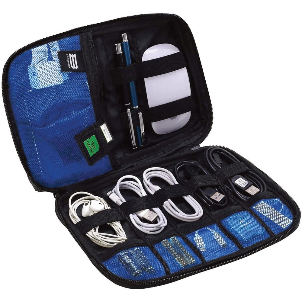Image of Maxell Mobile Storage Case, Large, 1-1/2"Wx6-3/4"Lx9-1/2"H, Black